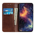 Miniatyrbillede 3 af 5: Til OnePlus 9 Pro Wallet Stand Split Læder Magnetisk Lukning Telefon Cover [HK] Style D OnePlus 9 Pro 5G Espresso