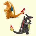 Pikkukuva 5 / 5: Elf Plussi, Kaksi Sarvea, Keltainen Charizard, Eri Väri Musta Tumma Miljoona Charizard Plussi Nukke Keltainen [HK]