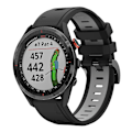 Miniatyrbilde 1 av 5: Silikonklokkereim for Garmin Approach S62 For Garmin Approach S62 Black Grey