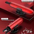 Miniatyrbillede 2 af 5: HK  Sikkerhed hammer bilrude knuser aluminiumlegering multifunktionel mini bil sikkerhed hammer red