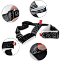 Miniatyrbilde 4 av 4: Nylon Skistropp Snowboard Skistropp Skibærerstropper Snowboard Skulderstropper Skibærestropper Justerbare Skistropper[HK]
