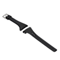 Miniatyrbillede 3 af 4: Til Polar Ft4 & Ft7 Silikone Urrem [HK] Black
