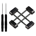 Miniatyrbilde 1 av 3: For Suunto Core 24mm Klokkereim Adapter Kit Rustfritt Stål Festekoblinger Tilbehør[HK]