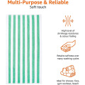 Miniatyrbilde 3 av 5: Basics Strandhåndkle Cabana Stripe, Havgrønn, Pakke med 1[HkkK] Green