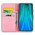 Miniatyrbild 5 av 5: Plånboksfodral för XiaoMi RedMi NOTE 8 PRO Premium PU Läder Flip Cover Mandala[HK] Pink