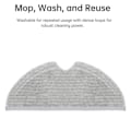 Miniatyrbilde 3 av 5: Erstatningsmopp for D9 / D9 Max D9 Pro/L10 Pro Støvsuger Tilbehør Mikrofiber Moppepute wi[HK] As Shown