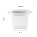 Miniatyrbillede 3 af 5: Mikrobølgeovn Ris Koger Multifunktionel Steamer Suppe Madlavning Bento Madkasse[HK]