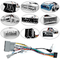 Pikkukuva 3 / 5: Virtaliitin 2 Din auton Android-radiokaapeli universaali [HK] Reversing cable
