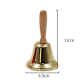 Miniatyrbild 2 av 5: Super Hög Solid Handklocka Trähandtag Julhandklocka[HkkK]