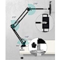 Miniatyrbillede 5 af 5: Tablet Holder til Seng, Justerbar og Sammenklappelig med 360 Graders Rotation til iPhone, iPad, Mobiltelefon, Tablet[HK]
