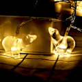 Miniatyrbillede 3 af 4: Isbjørn Lysstreng Dekorative Lys 10 LED 1.65m Gult Lys[HkkK] H