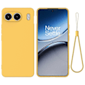 Pikkukuva 1 / 5: OnePlus Nord 4 Kuori Nestemäinen Silikoni Naarmuuntumaton Puhelinkuori Rannekkeella - Vihreä[HK] Yellow Multicolor