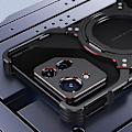 Miniatyrbild 4 av 5: För Asus ROG Phone 8 5G/8 Pro 5G Bumper Skal Ramlös Magnetisk Ställ Metall Telefonskal [HK] Style C Multicolor