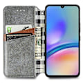 Pikkukuva 2 / 5: Samsung Galaxy A05s 4G Nahkakotelo, kohokuvioitu vinoneliökuvio, lompakkokotelo [HK] Style E Multicolor