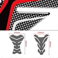 Pikkukuva 5 / 5: 3D hiilikuitu-look moottoripyörän tankin suojatarra Yamaha FJR 1300 FJR1300 A AS ABS [HK] C