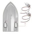 Miniatyrbilde 2 av 4: Propellermotor og venstre/høyre propellbeskyttelse fiskebåt reservedeler jy[HK] Left and Right motor