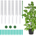 Miniatyrbillede 1 af 5: Stablet Mesh Plast Plante Støttepæl til Planter til at Vokse Opad Stang til Planter Indendørs Have[HkkK] 6Pcs Pack Stackable Version