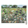 Miniatyrbilde 2 av 4: 1000-dels Puslespill - 101 Bæsjende Valper - Hundebæsj Puslespill - Perfekt Hvit Elefant Spøk Gave - Morsom Høytid [HK]