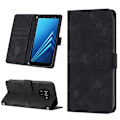 Miniatyrbillede 1 af 5: Læder Etui Til Samsung Galaxy A8+ 2018[HK] Black