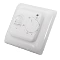 Miniatyrbilde 1 av 4: HKK Hvit 230v 16a Mekanisk Gulvvarmetermostat Temperaturkontrollbryter Med Gulvsensor