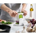 Miniatyrbillede 3 af 5: Joseph Joseph Chopcup Grøntsagshakker Frugt Cutter Veg Terning Skærer Rustfrit Stål Hvid[HK]