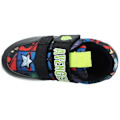 Pikkukuva 2 / 2: Poikien mustat Avengers-symbolit matalavartiset urheilukengät UK-koot lapsille 8-2[HK] 1 UK Black
