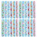 Miniatyrbilde 1 av 3: 24 stk Snap Armbånd Barn Barn Slap Bands Strand Slap Armbånd Dyr Slap Armbånd Fest Slap Armbånd   22X3CM Tilfeldig Farge