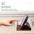Miniatyrbilde 4 av 5: Samsung Galaxy A41 Deksel, PU Lær Flip Cover Magnetisk Lukking Lommebok Kortspor Stativ Deksel[HK] Samsung Galaxy A41 Brown