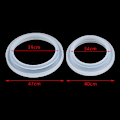 Miniatyrbild 3 av 5: 10 st Tätnings O-ring För 4,5cm 5,2cm Vakuumflasklock Propp Termosmugg Lock[HK] A Clear