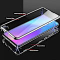 Miniatyrbillede 2 af 5: Samsung Galaxy A50 Magnetisk 360 Cover med Hærdet Glas - Fuld Kropsbeskyttelse + Skærm[HK] Silver