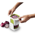 Miniatyrbillede 1 af 5: Joseph Joseph Chopcup Grøntsagshakker Frugt Cutter Veg Terning Skærer Rustfrit Stål Hvid[HK]
