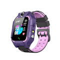 Pikkukuva 3 / 5: Uusi 2023 älykäs lasten kello GPS-puhelu viestikortti Sim vedenpitävä älykello lapsille S0S valokuva purple Waterproof