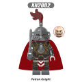 Miniatyrbild 5 av 5: 8 st/set Medeltida riddare Actionfigurer Byggstenar Stridspräst Patronriddare Montering Minifigurer Samlarobjekt Leksaker Barn Fans Gåvor[HK]