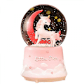 Miniatyrbillede 1 af 3: \"Unicorn Snowball - Børns Farve Musikboks, 80 Mm/3 Tommer Snebold, Datters Og Barnebarns Fødselsdag Julemusik\"[HK]