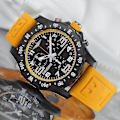 Miniatyrbillede 3 af 3: Kronografur til mænd Luksus Quartz High-end Sports Multifunktionel Seks-pin Professionelle Herreure[HK]