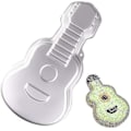 Miniatyrbillede 2 af 5: 3D Aluminium Kageform Guitar Form Bageform Fødselsdagskageform Køkkenudstyr Kollega Gave[HkkK]