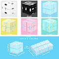 Miniatyrbillede 2 af 5: 12 Stk. Infinity Cube Mini Fidget Blocks Mini Infinity Cube Bordlegetøj Sensorisk Værktøj Fidget Blocks Magisk Puslespil Flip Cube til Teenagere Voksne Bi[HK]