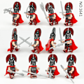 Miniatyrbillede 3 af 5: Middelalderlig romersk soldatregiment 12 byggeklodser minifigurer og små partikelsamlingslegetøj[HK] 12 pieces in a set
