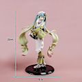 Miniatyrbild 2 av 5: Hatsune Miku Figurine 22cm Pvc Matcha Bafei Fairy Tale Wonderland Julgåva Anime Actionfigur Vuxenmodell Leksaker För Pojkar[HK]