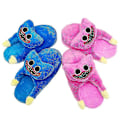 Miniatyrbillede 1 af 3: Plys Bobby Hjemmesko Poppy Playtime Fyldte Hjemmesko [HK] Children 22cm (size 30-33) Rose red