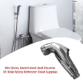 Miniatyrbilde 4 av 5: HKK Mini Sprayhode Håndholdt Dusjsett Bidet Spray Bad Toalett