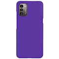 Miniatyrbild 1 av 5: Skyddsfodral med gummerad, glansig yta för Nokia G21/G11, lätt, slimmat, hårt PC-mobilskal [HK] Purple