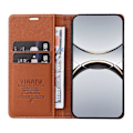 Miniatyrbillede 5 af 5: Til Oppo Find X8 Pro 5G Wallet Case YIKATU YK-001 PU Læder Telefon Cover med Stand - Grøn[HK] Brown Multicolor