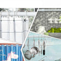 Miniatyrbilde 4 av 5: Justerbar gardinstang [HK] 1PC 40cm-70cm