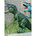 Miniatyrbild 2 av 5: Elektronisk gående dinosaurie T-Rex, lägger ägg, rytande ljud, realistisk Tyrannosaurus, leksak för pojkar barn i åldrarna 3+[HK] brown