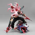 Miniatyrbillede 4 af 5: 29cm Chainsaw Man Denji Anime Figur Pochita Statue Chainsawman Action Figures Pvc Statue Figurine Dekoration Model Dukke Legetøj[HK] 16cm no box