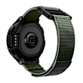 Miniatyrbillede 1 af 5: Til Garmin Forerunner 220/230/235/630/735XT Loop Fastener Urrem 20mm Nylon Udskiftningsrem Army Green