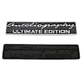 Miniatyrbillede 2 af 4: Sølv/krom Range Rover Autobiography Ultimate Edition Bagklap Badge Emblem [HK] silver