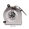 Pikkukuva 3 / 5: MSI Katana GF66 GF76 11SC 11UC kannettavan tietokoneen CPU-jäähdytystuuletin 5V 4-nastainen GPU-jäähdytin [HK] size GPU