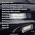Miniatyrbillede 3 af 5: SMD 18 LED Nummerpladelygte - til Ford Fiesta Focus C-Max Mondeo Galaxy S-Max Kuga Jaguar[HK]